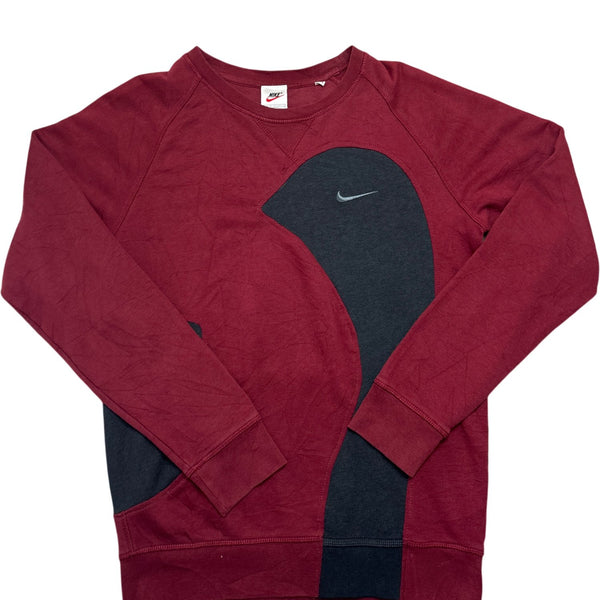 Vintage Burgundy Nike Crewneck Sweatshirt (M)