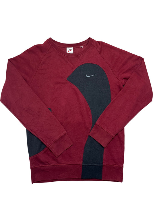 Vintage Burgundy Nike Crewneck Sweatshirt (M)