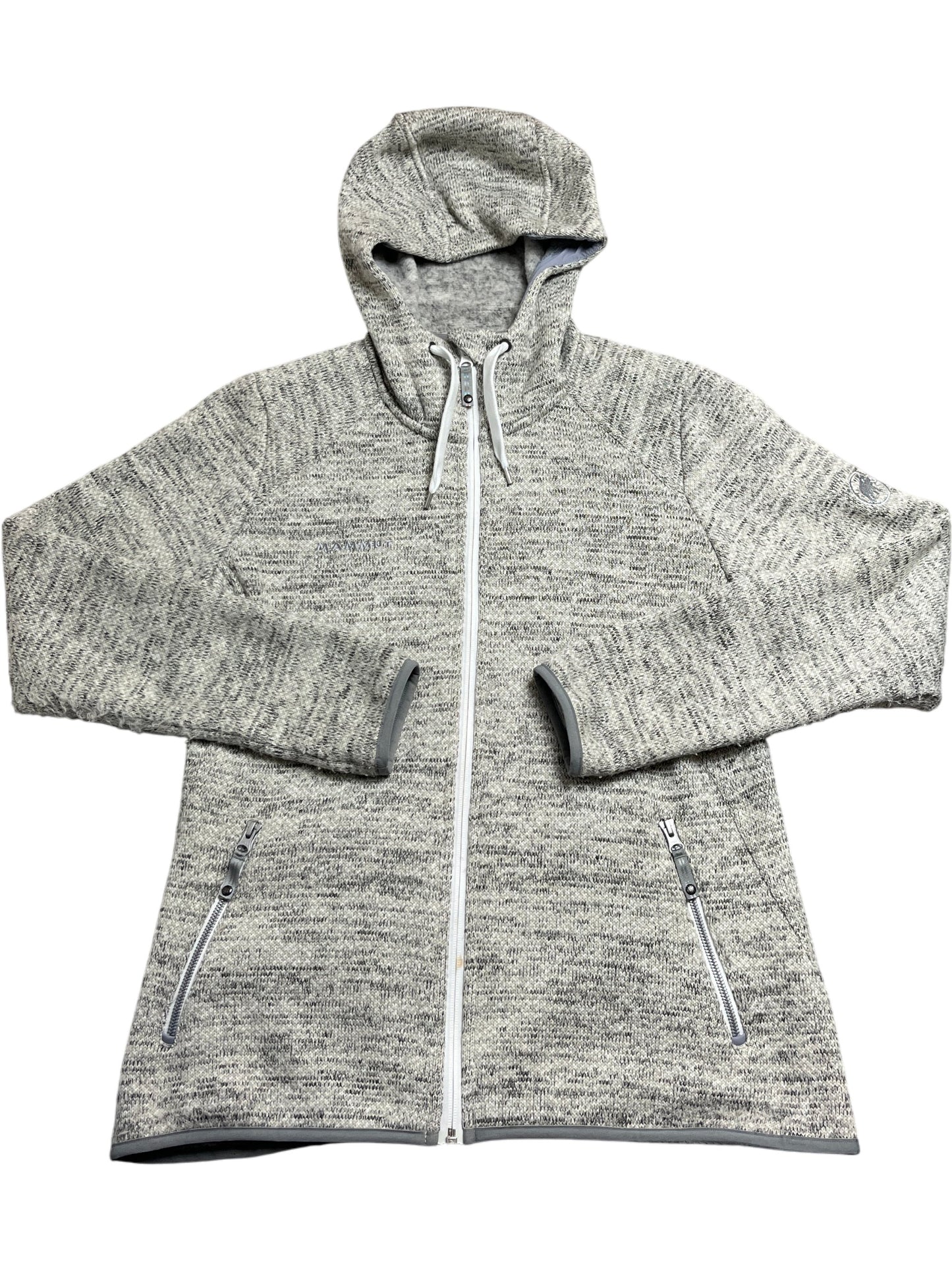 Vintage Grey Mammut Hooded Fleece (L)