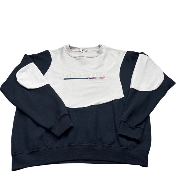 Vintage Grey Columbia Crewneck Sweatshirt 90s (L)