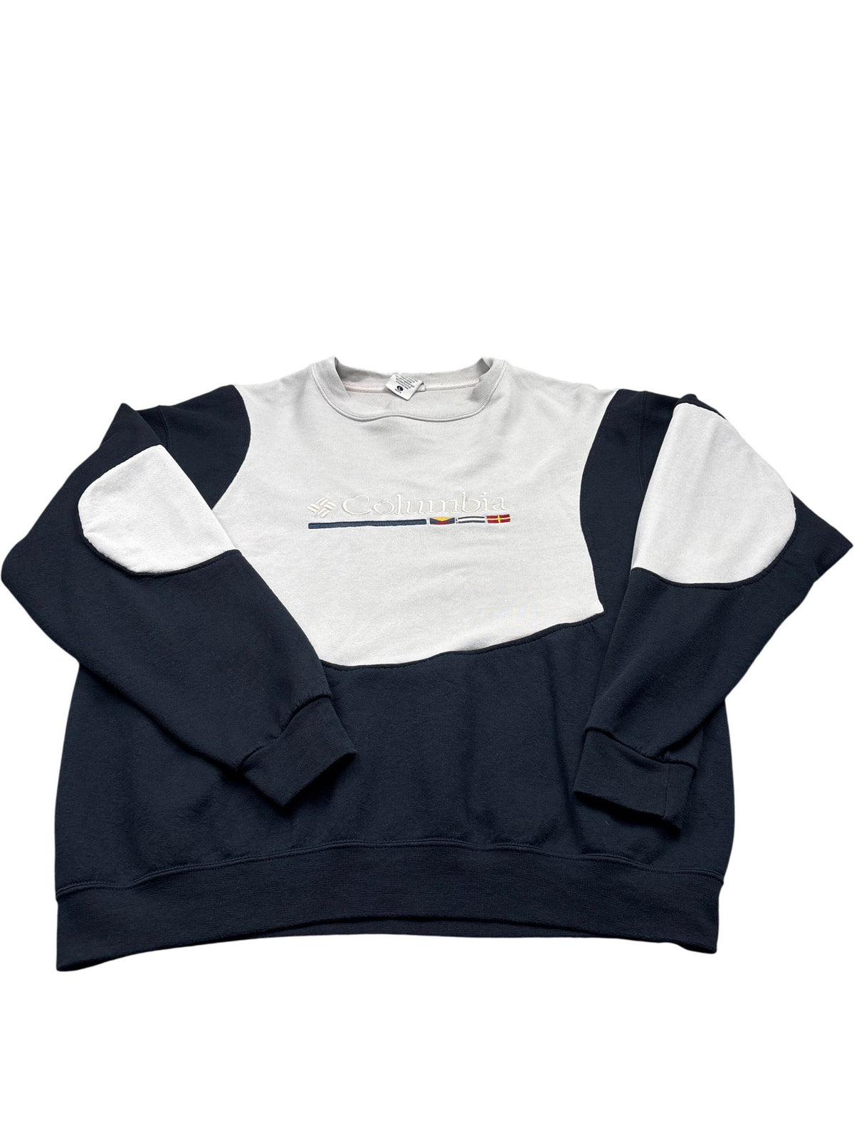 Vintage Grey Columbia Crewneck Sweatshirt 90s (L)