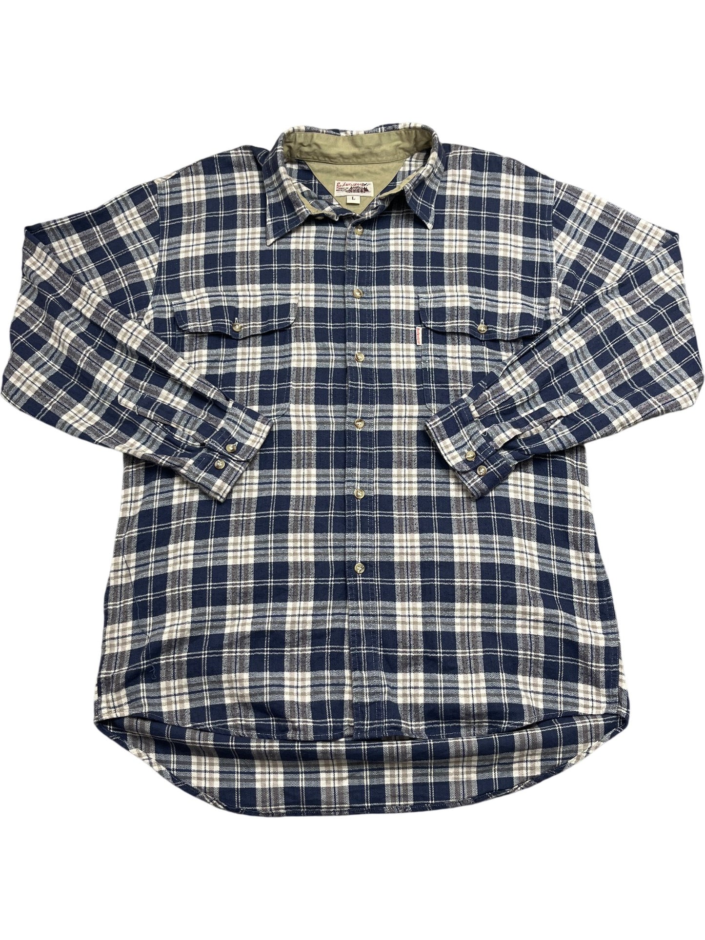 Vintage Blue Whack Vintage Flannel Shirt 90s (L)