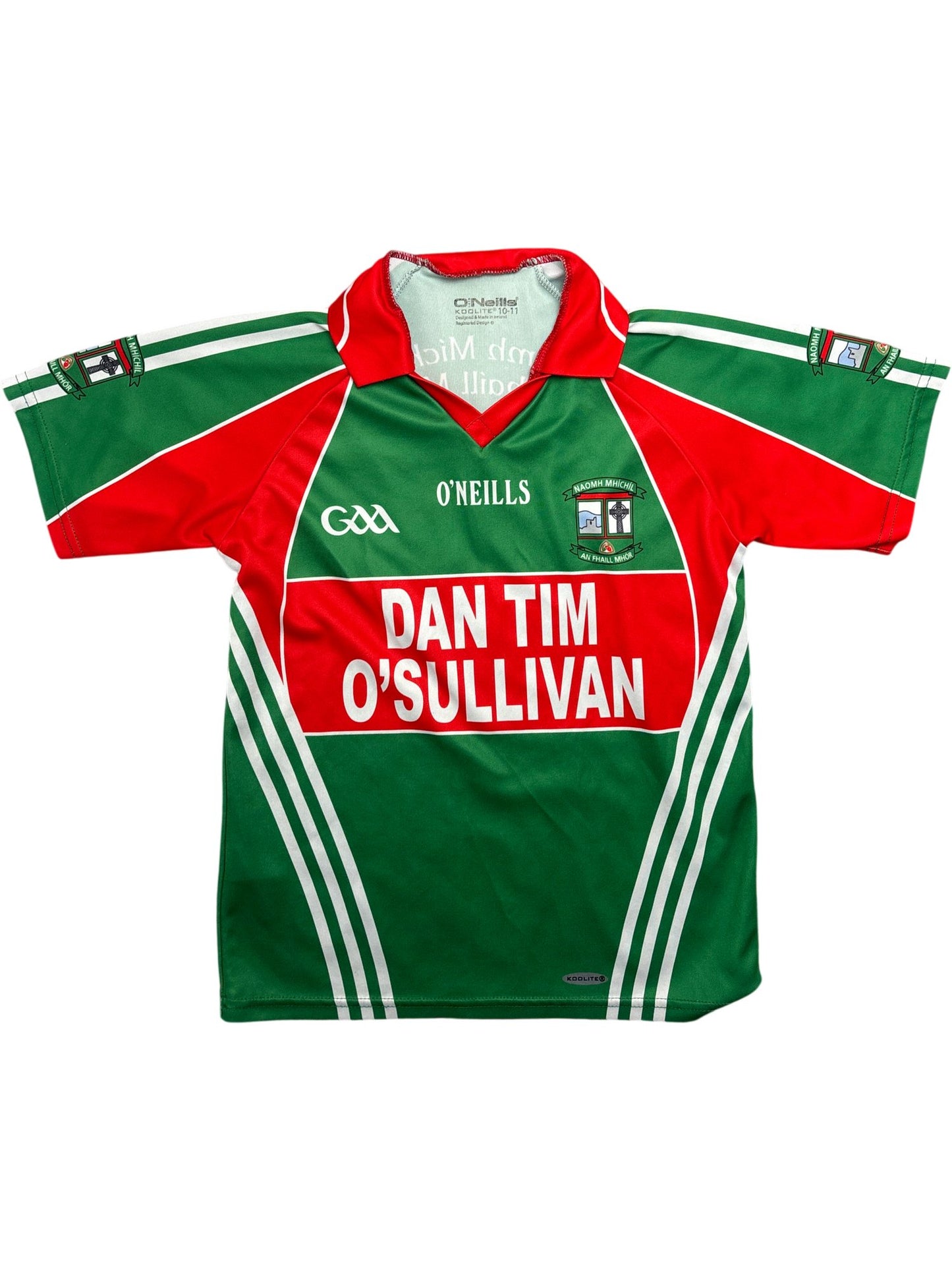 Vintage Green O'Neills Jersey Naomh Mícheál Kids 10-11 (XXS)