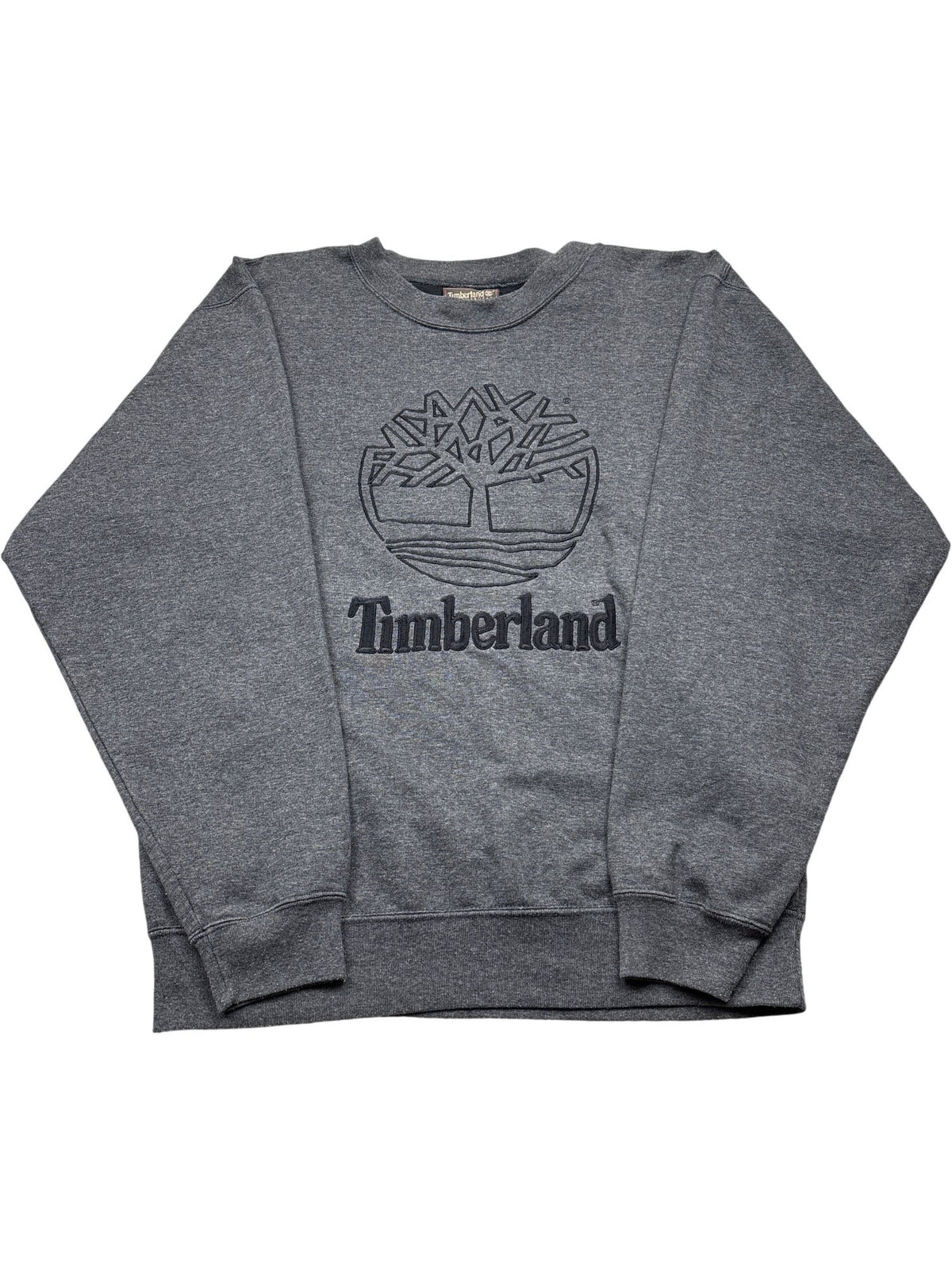 Vintage Grey Timberland Crewneck Sweatshirt (M)