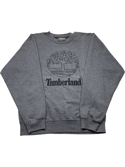 Vintage Grey Timberland Crewneck Sweatshirt (M)
