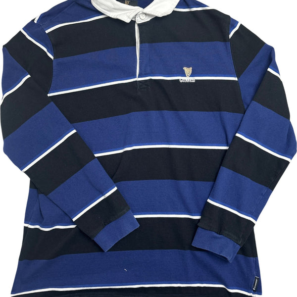 Vintage Blue Guinness Rugby Shirt (XL)