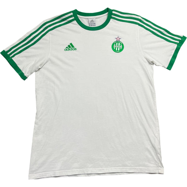 Vintage White Adidas Saint-Étienne T-Shirt (M)