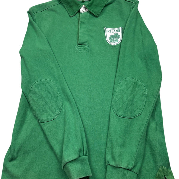 Vintage Green Ireland Rugby Shirt (L)