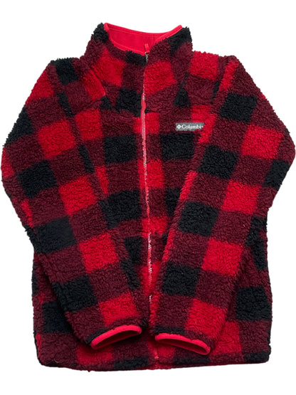 Vintage Red Columbia Fleece Jacket (XS)