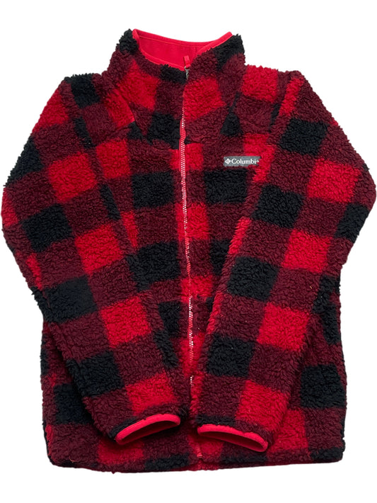 Vintage Red Columbia Fleece Jacket (XS)