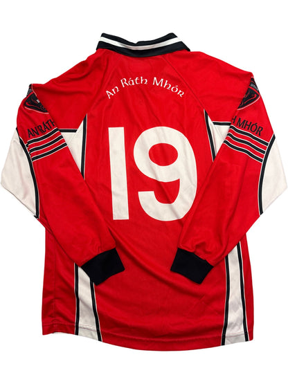 Vintage Red O'Neills Jersey An Ráth Mhór Football (S)