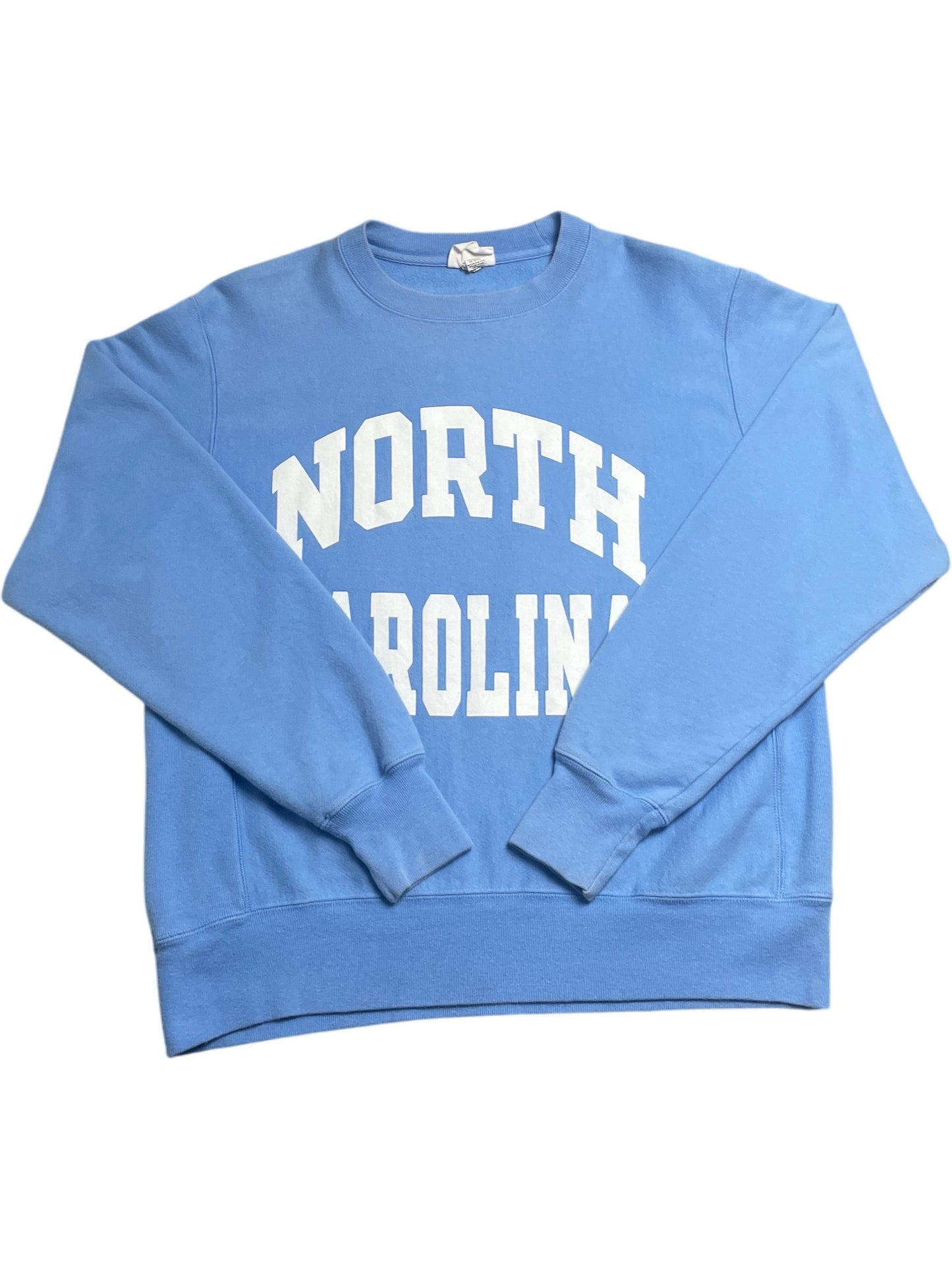 Vintage Blue Champion Crewneck Sweatshirt Reverse-weave (M)