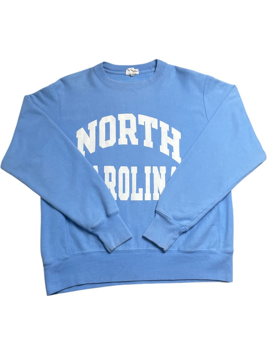 Vintage Blue Champion Crewneck Sweatshirt Reverse-weave (M)