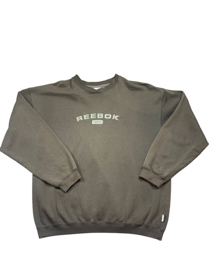 Vintage Green Reebok Sweatshirt 1995 (M)