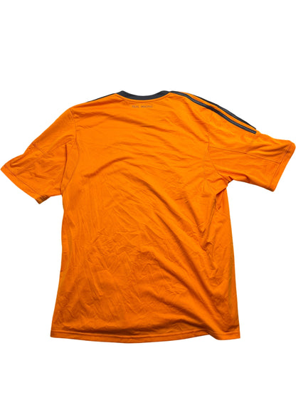 Vintage Orange Adidas Real Madrid Jersey 2013/2014 (XL)