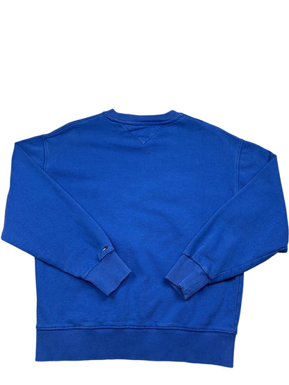 Vintage Blue Tommy Hilfiger Sweatshirt 90s (S)