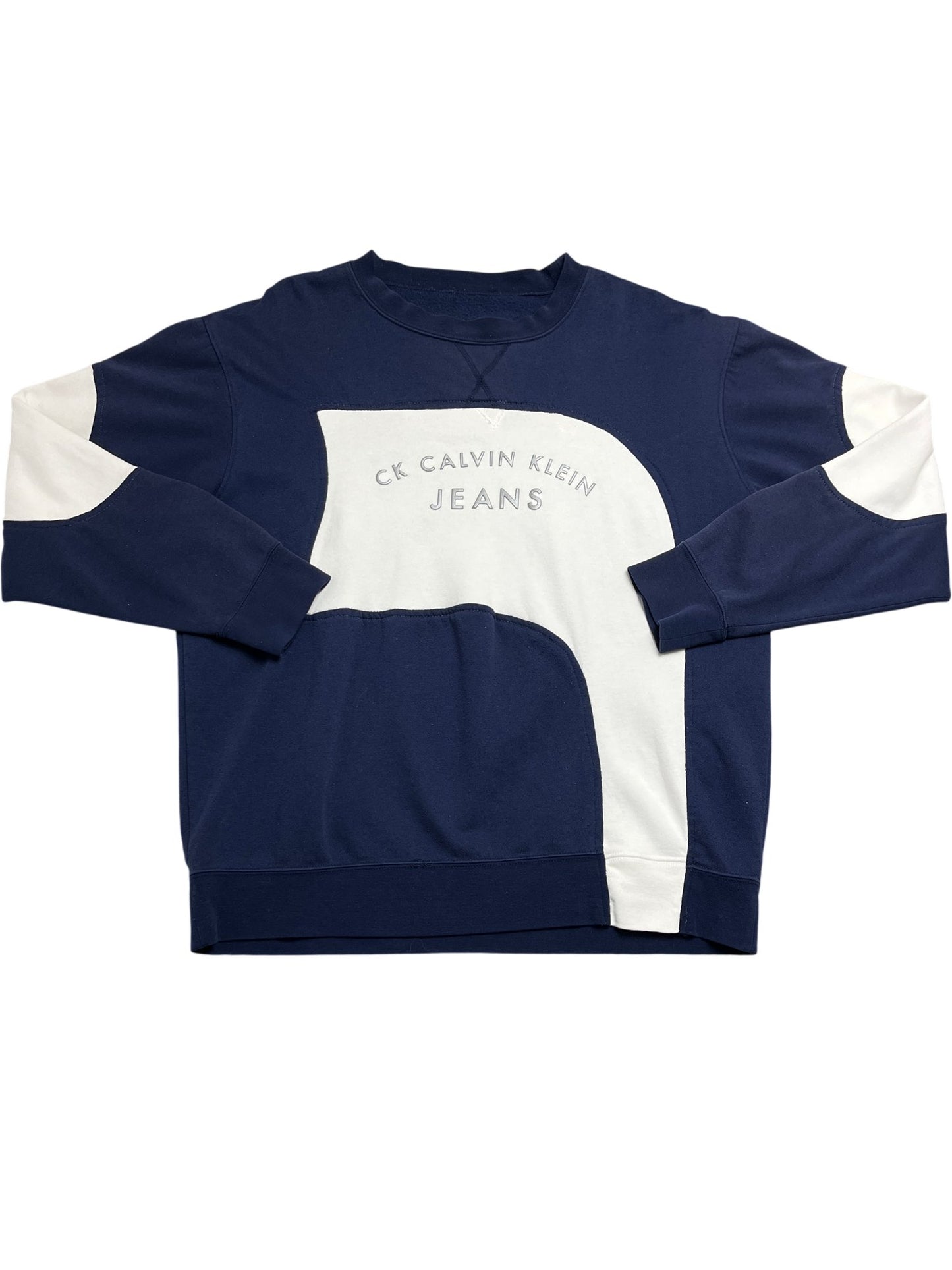 Vintage Blue Calvin Klein Sweatshirt (M)