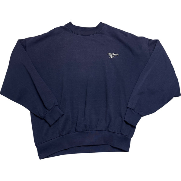 Vintage Navy Reebok Sweatshirt (M)