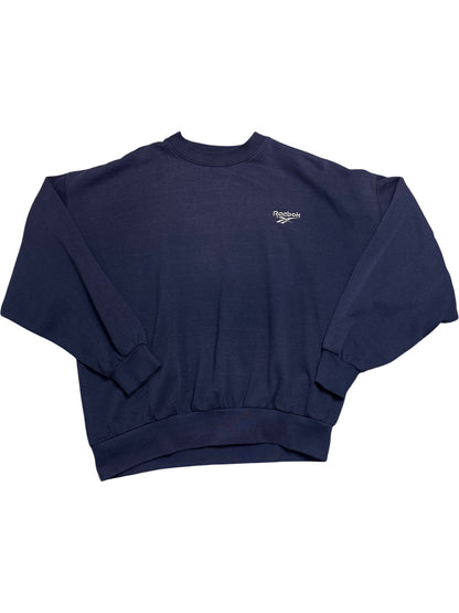 Vintage Navy Reebok Sweatshirt (M)