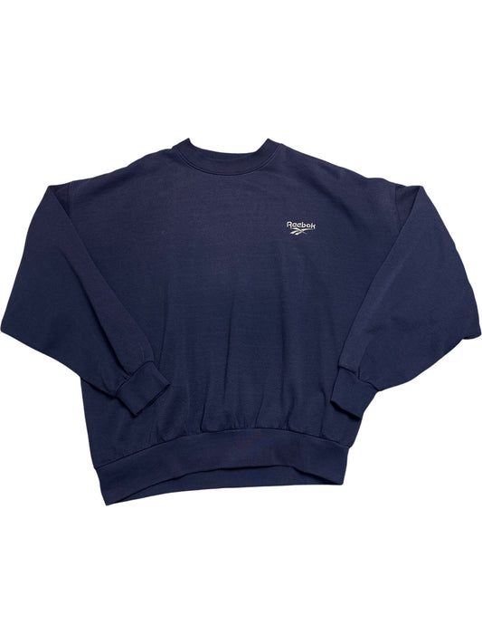 Vintage Navy Reebok Sweatshirt (M)