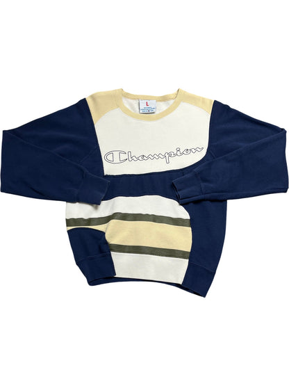 Vintage Navy Champion Crewneck Sweatshirt (XS)
