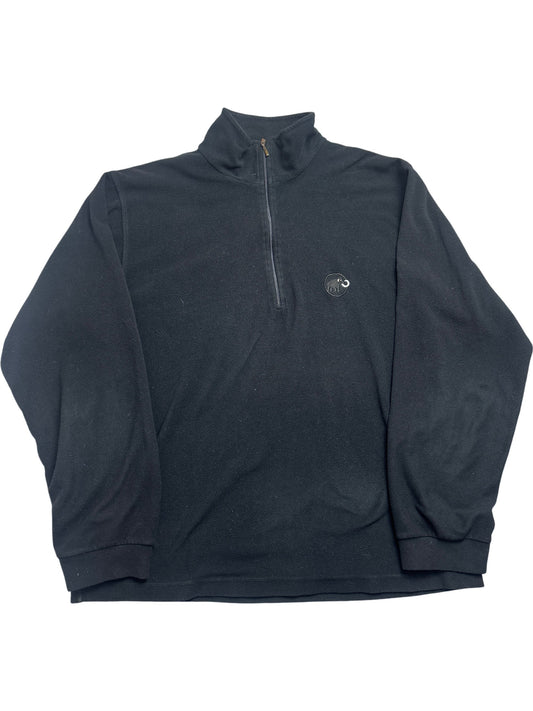 Vintage Black Mammut Fleece Jacket Y2K (XXL)
