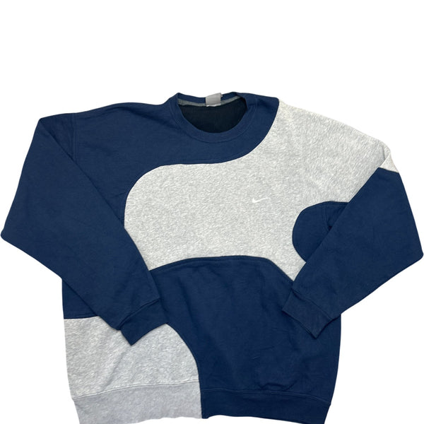 Vintage Blue Nike Crewneck Sweatshirt 90s (L)