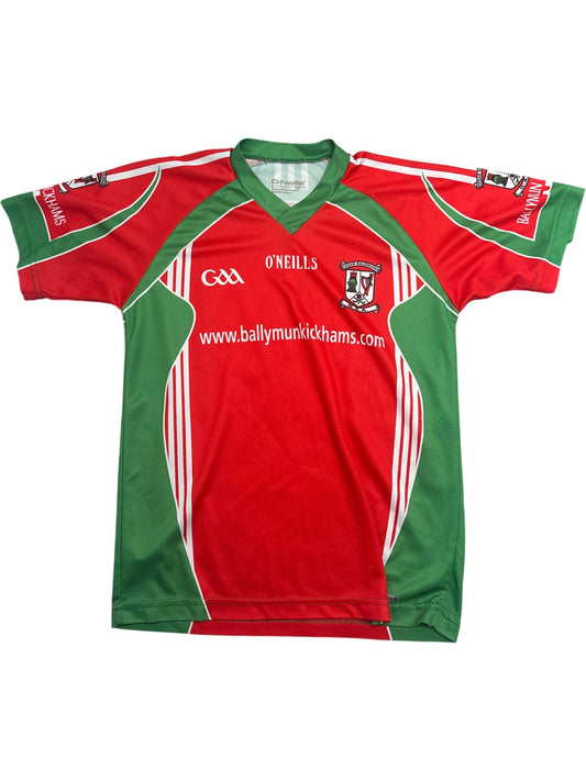 Vintage Red O'Neills GAA Jersey Ballymun Kickhams (XXS)