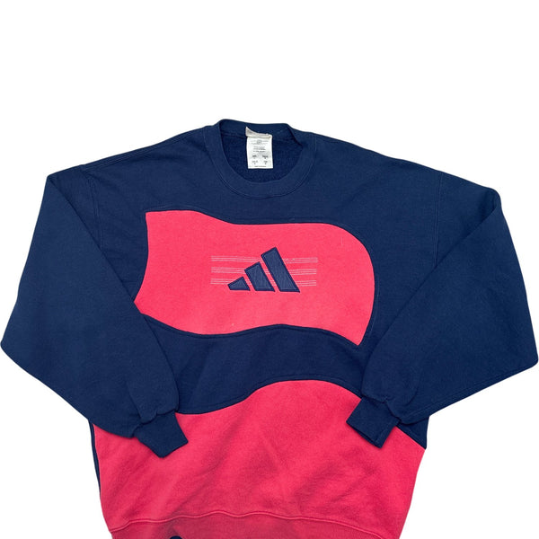 Vintage Navy Adidas Sweatshirt 90s (L)