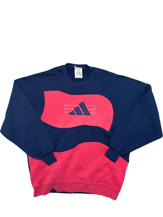 Vintage Navy Adidas Sweatshirt 90s (L)