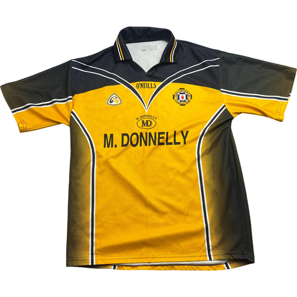 Vintage Yellow O'Neills Ulster Football Jersey 2001 2002 (M)