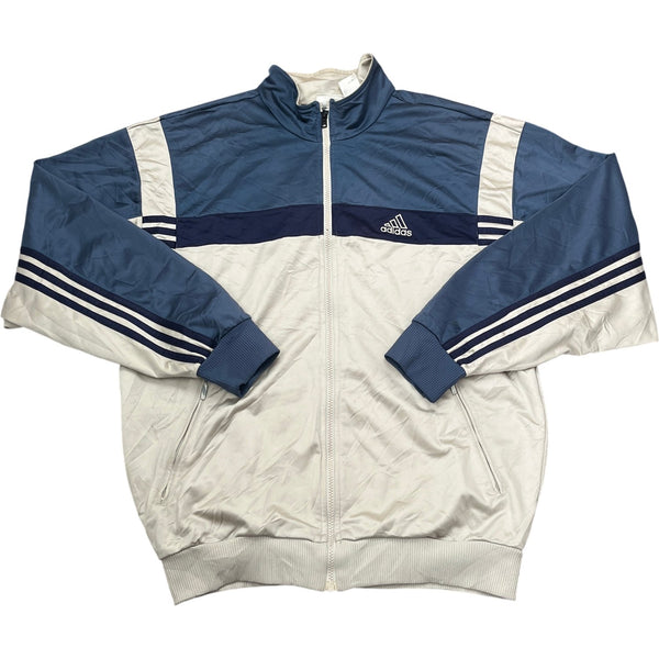 Vintage Blue Adidas Track Jacket Y2K (L)