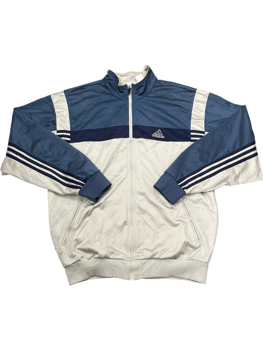 Vintage Blue Adidas Track Jacket Y2K (L)