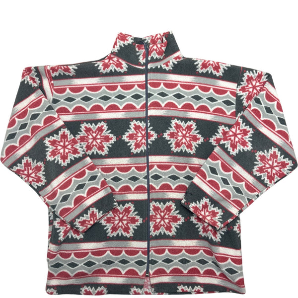 Vintage Red Whack Vintage Fleece Jacket 90s (XL)