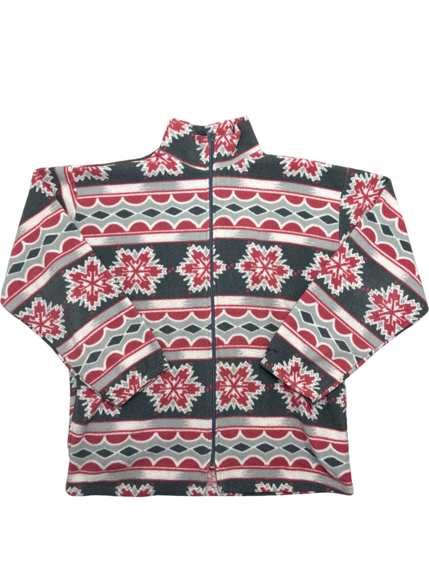 Vintage Red Whack Vintage Fleece Jacket 90s (XL)