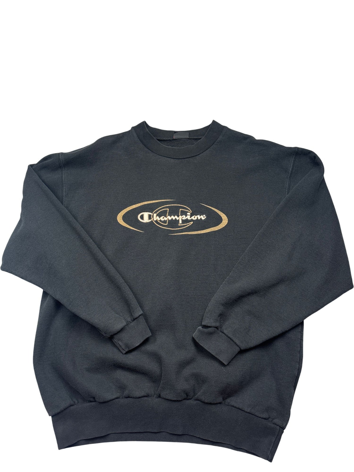 Vintage Black Champion Sweatshirt (XL)