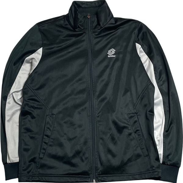 Vintage Black Lotto Track Jacket Lotto (M) (M)
