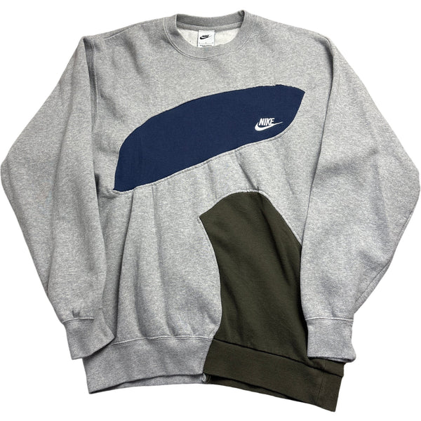 Vintage Grey Nike Sweatshirt (XL)