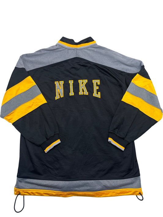 Vintage Black Nike Track Jacket Y2K (XL)