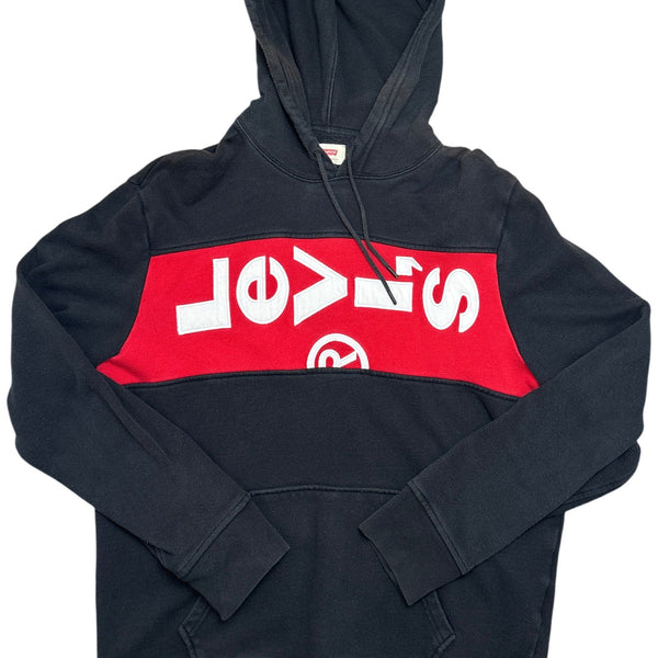 Vintage Black Levi's Hoodie (L)