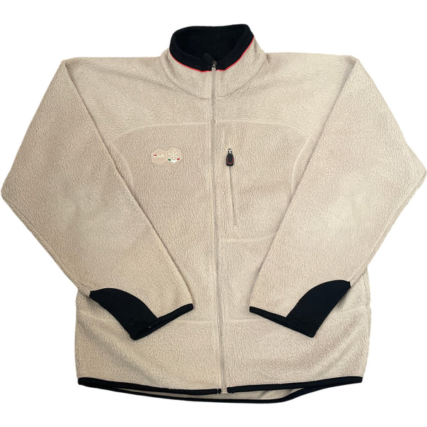 Vintage Beige Fila Fleece 90s (M)