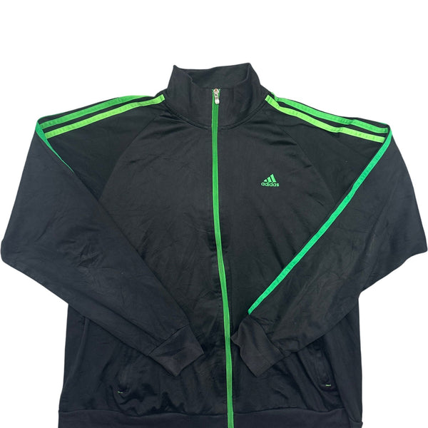 Vintage Black Adidas Track Jacket (L)