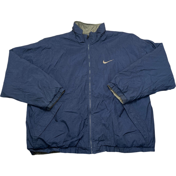 Vintage Navy Nike Reversible Jacket (L)