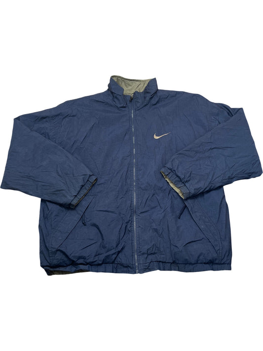 Vintage Navy Nike Reversible Jacket (L)