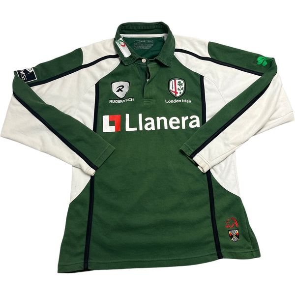 Vintage Green London Irish Rugby Shirt 2000s (M)