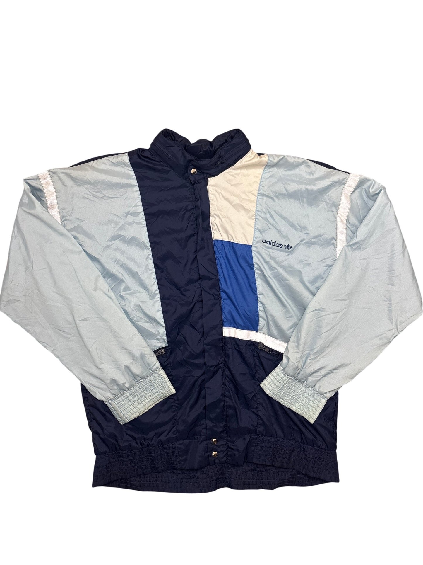 Vintage Blue Adidas Track Jacket 90s (S)