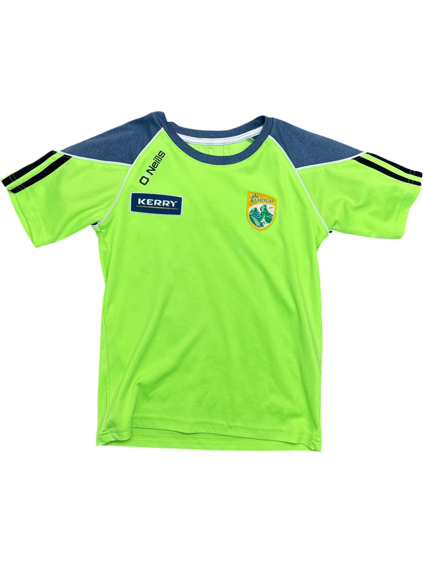Vintage Green O'Neills T-Shirt Kerry Kids 9-10 (XXS)