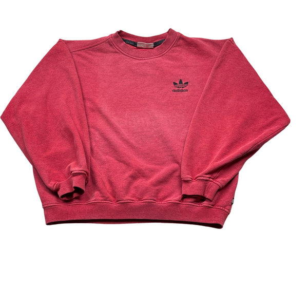 Vintage Red Adidas Crewneck Sweatshirt (M)