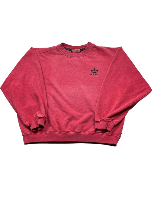 Vintage Red Adidas Crewneck Sweatshirt (M)