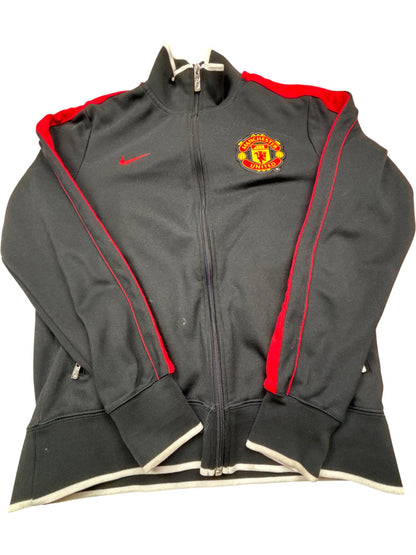 Vintage Black Nike Manchester United Jacket (M)